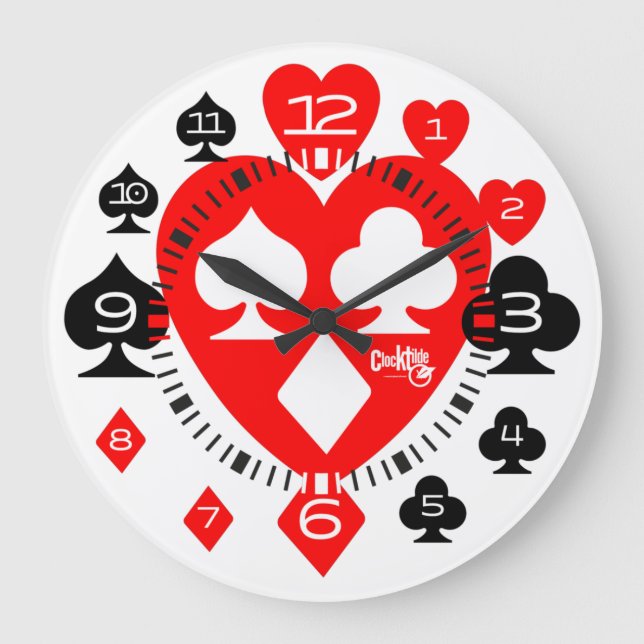 CLOCK TILDE SERIE POKER S7 V8 (Front)