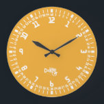 CLOCK TILDE variation numero 125 S3 apple<br><div class="desc">Nace CLOCK TILDE, con la finalidad de crear una linea de relojes originales y divertidos, los diseños son creados por Miguel Angel Sanser, poco a poco se irán creando nuevos diseños, y se irán agregando a la COLECCION, compra productos de la plataforma ZAZZLE, para ti o para regalar a familiares...</div>
