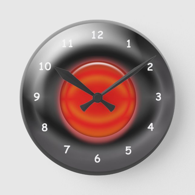 Clock - Tire and Red Hub Cap (Front)