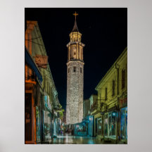 Clock Tower, Prilep - Macedonia  Poster