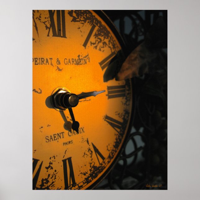 Clock Watching Poster (Front)