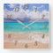 Clock with Beach Scene - Very Relaxing
