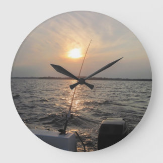 Clock with Sunset