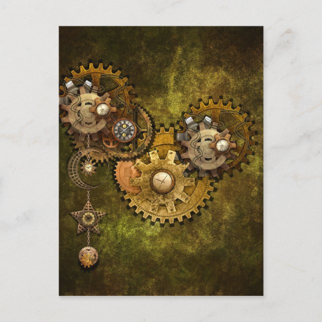 Clock Work Postcard (Front)