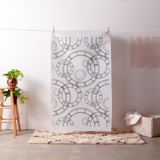 Clockfaces Fabric (In Situ)