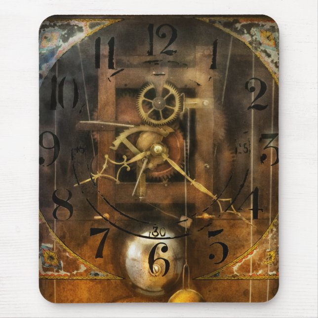 Clockmaker - A sharp looking time piece Mouse Pad (Front)