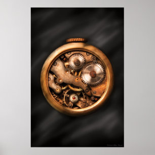 Clockmaker - Gears Poster