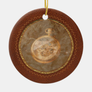 Clockmaker - Space time Ceramic Ornament