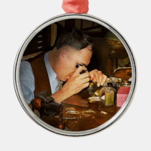 Clockmaker - The watchman 1939 Metal Ornament