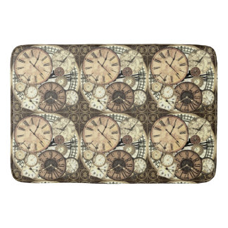 Clocks Bath Mat