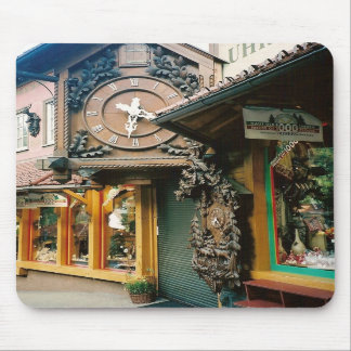 Clocks - Black Forest, Germany - Mousepad