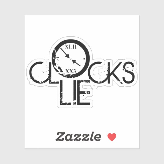 Clocks Lie – Time Philosophy Statement (Sheet)