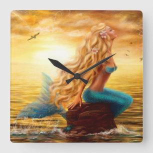 Clocks Mermaid
