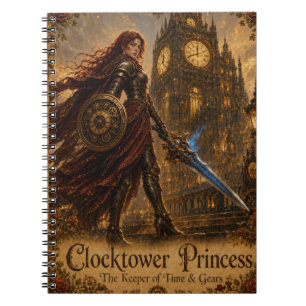 Clocktower Princess Keeper of Time and Gears Notebook
