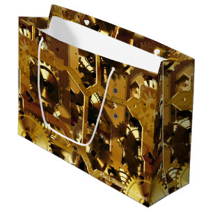 Clockwork 3 large gift bag