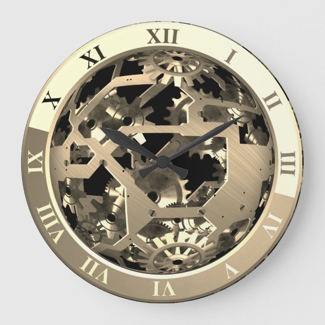 Clockwork 6 Wall Clocks (Front)