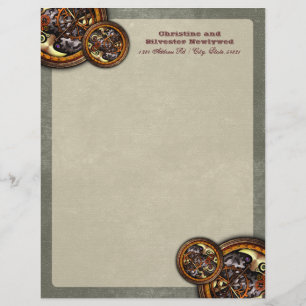 Clockwork and Leather, letterhead