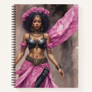 Clockwork Belly Dancer Notebook