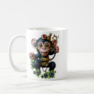 Clockwork Cavekeeper – The Whispering Monkey Coffee Mug