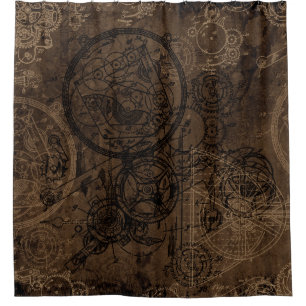 Clockwork Collage Brown