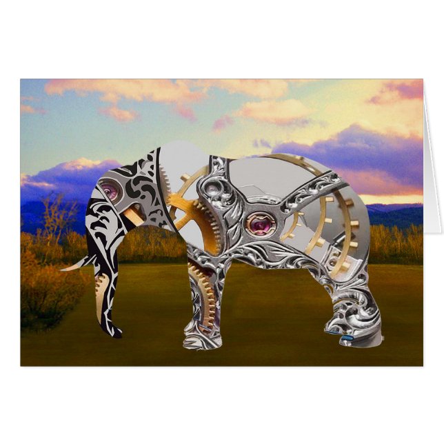 Clockwork Elephant (Front Horizontal)