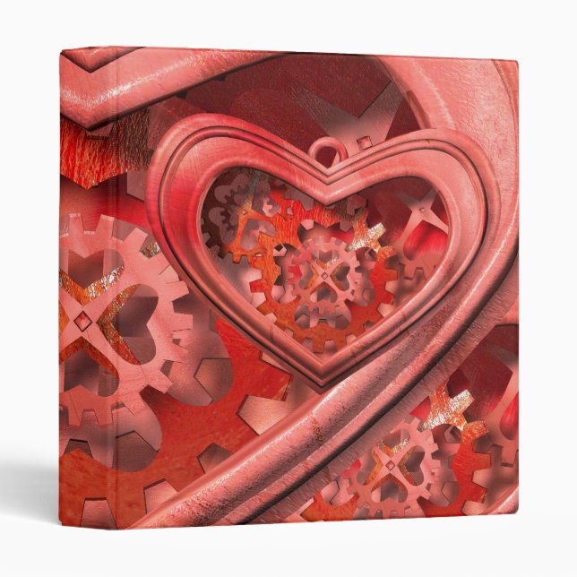 clockwork heart binder (Front/Spine)