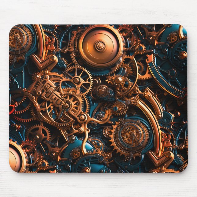 Clockwork Mouse Pad (Front)