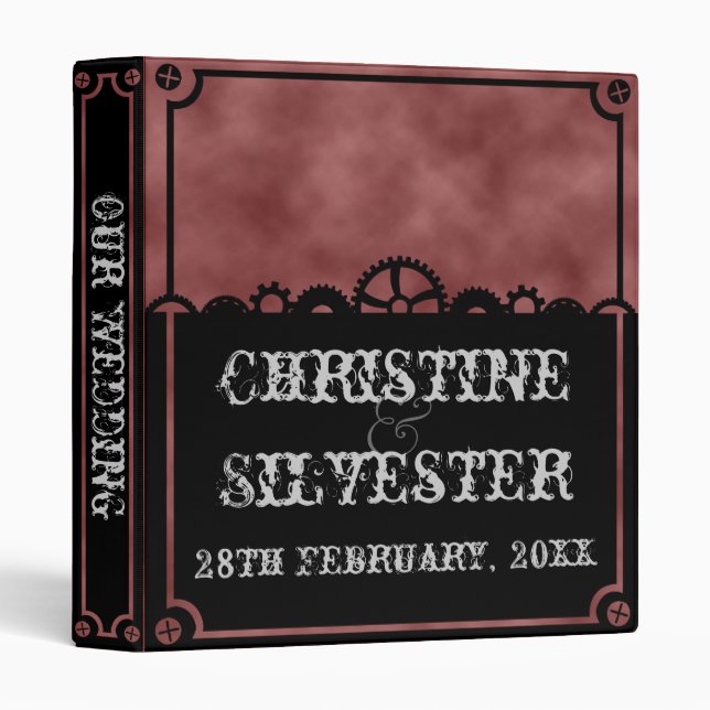 Clockwork Silhouette, 1" binder (Front/Spine)