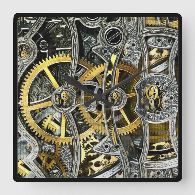 Clockworks Wall Clock (Front)