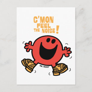 Clog Dancing Mr. Noisy Postcard