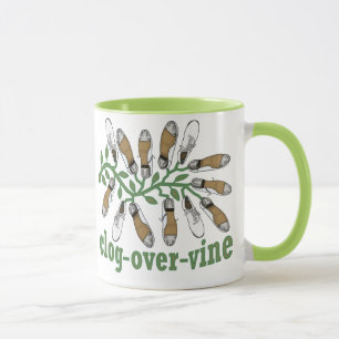 Clog Over Vine Dance Mug