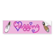 Clogging Love Stars Hearts Pink