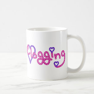 Clogging Love Stars Hearts Pink Coffee Mug