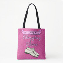 Clogging Shoes Pink Cloggers | Personalized Name