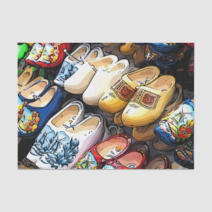 Clogs, Amsterdam, Netherlands - Tissue Paper