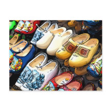 Clogs, Amsterdam, Pays-Bas/Holland - Carte postale