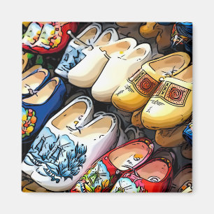 Clogs, Amsterdam, Pays-Bas/Hollande - Magnet
