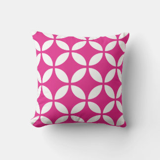 Cloisonne 2 [pink] - Japanese Traditional Patter Throw Pillow