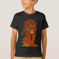 Cloisonne Art Tiger on the Jungle Path