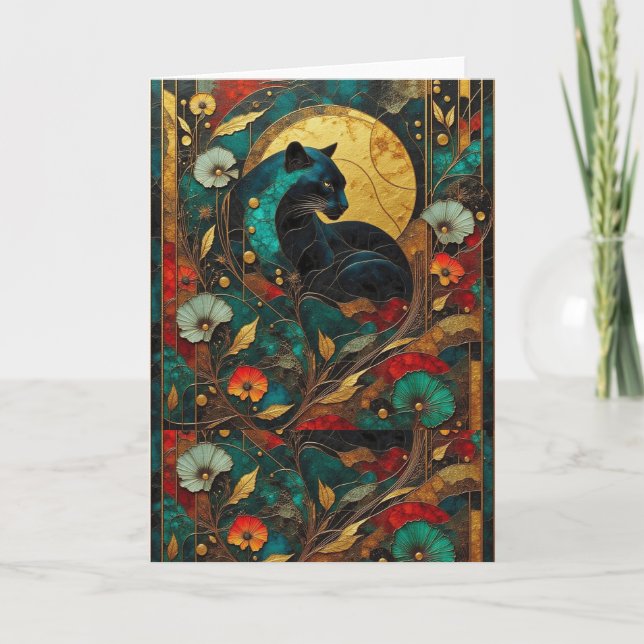 Cloisonné  card (Front)