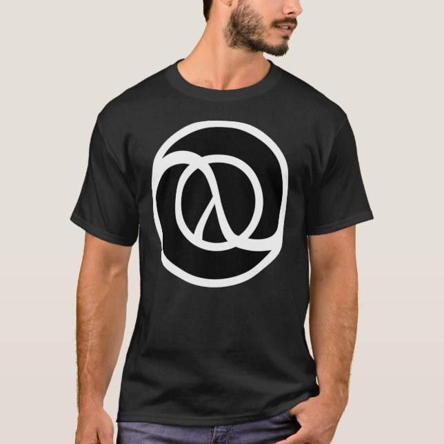Clojure Programming Language Black Logo Sweatshirt T-Shirt (Front)