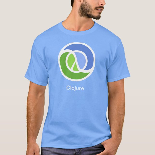 Clojure T, Large Logo T-Shirt (Front)