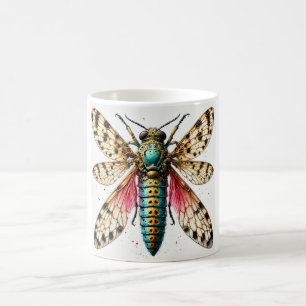 Cloniophorus Insect 130924IREF220 - Watercolor Coffee Mug