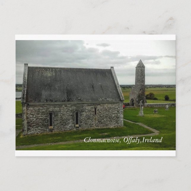 Clonmacnoise, Offaly Postcard (Front)