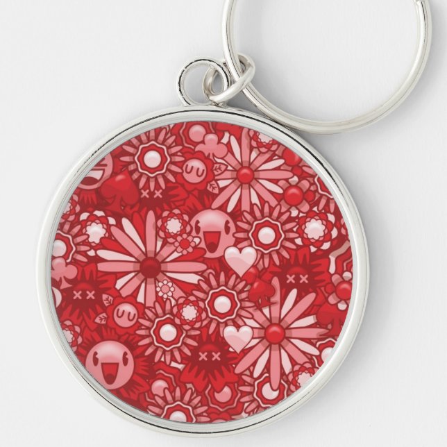 Clooci Power Flower Keychain (Front)