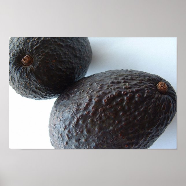 Close Avocados Poster (Front)