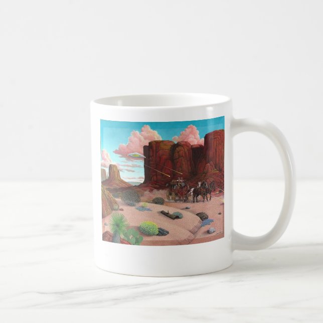 Close Encounter, Desert Bug Coffee Mug (Right)