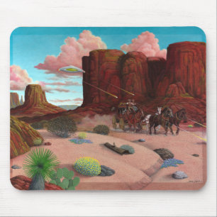 Close Encounter Mouse Pad