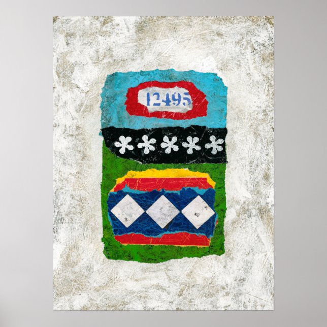 Close Enough Poster Wall Art - Abstract Art (Front)