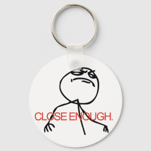 Close Enough Troll Keychain